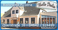 Ihre Pizzeria in Kappeln - ORIGINAL italienische Küche - Ristorante Bella Italia Pizza Pasta Peste